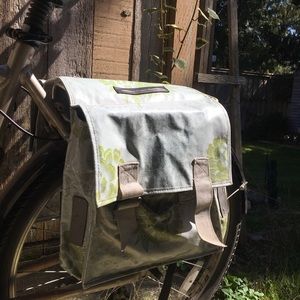 Saddle bag/pannier - bought HANDMADE.